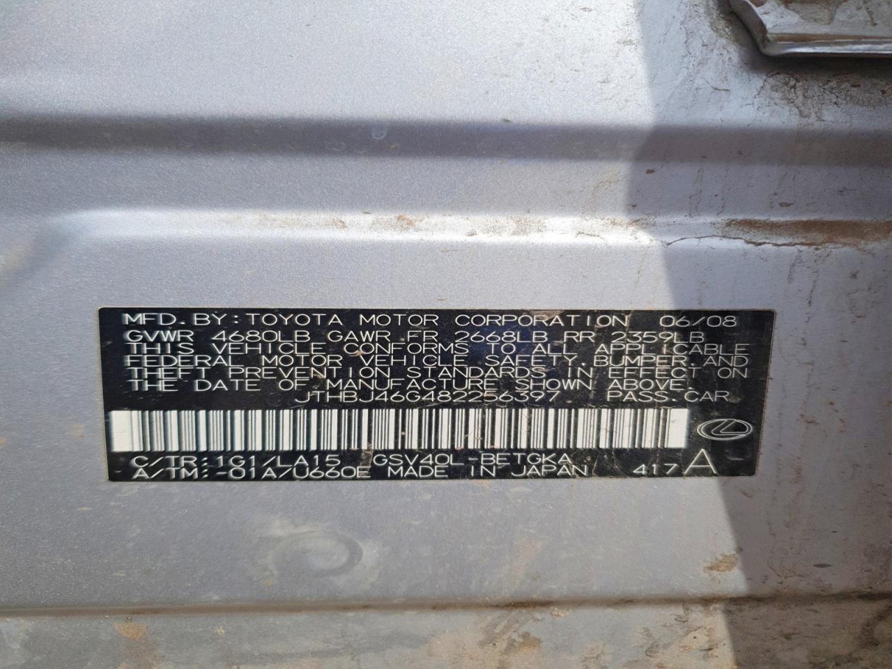 Lexus Es Base