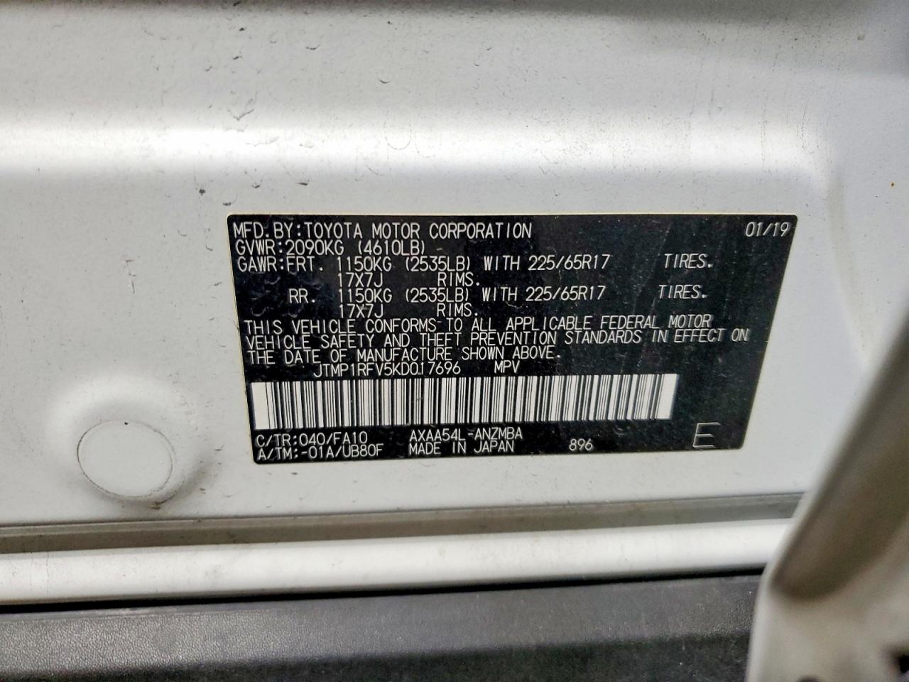 Toyota RAV4 Xle