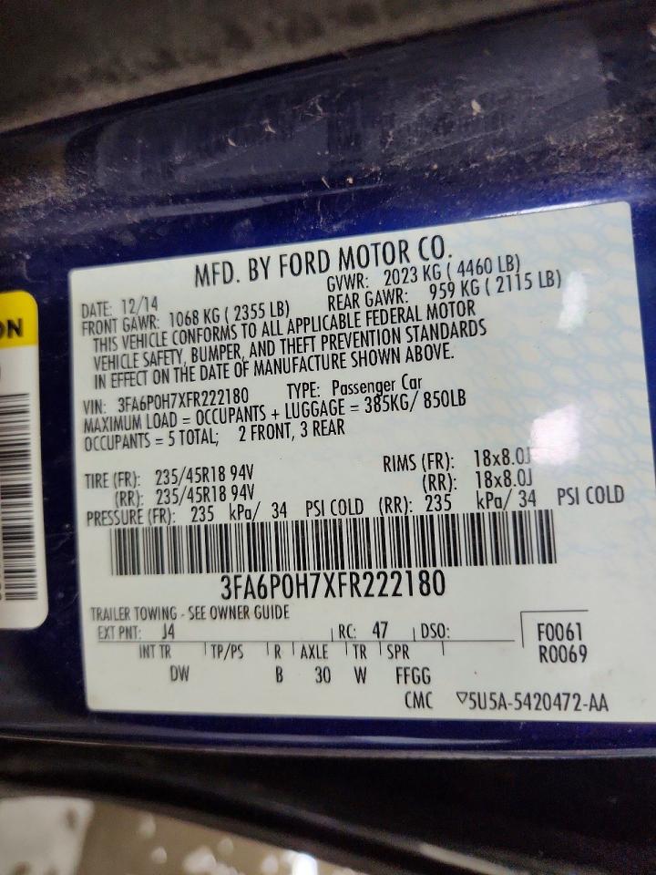 Ford Fusion Se