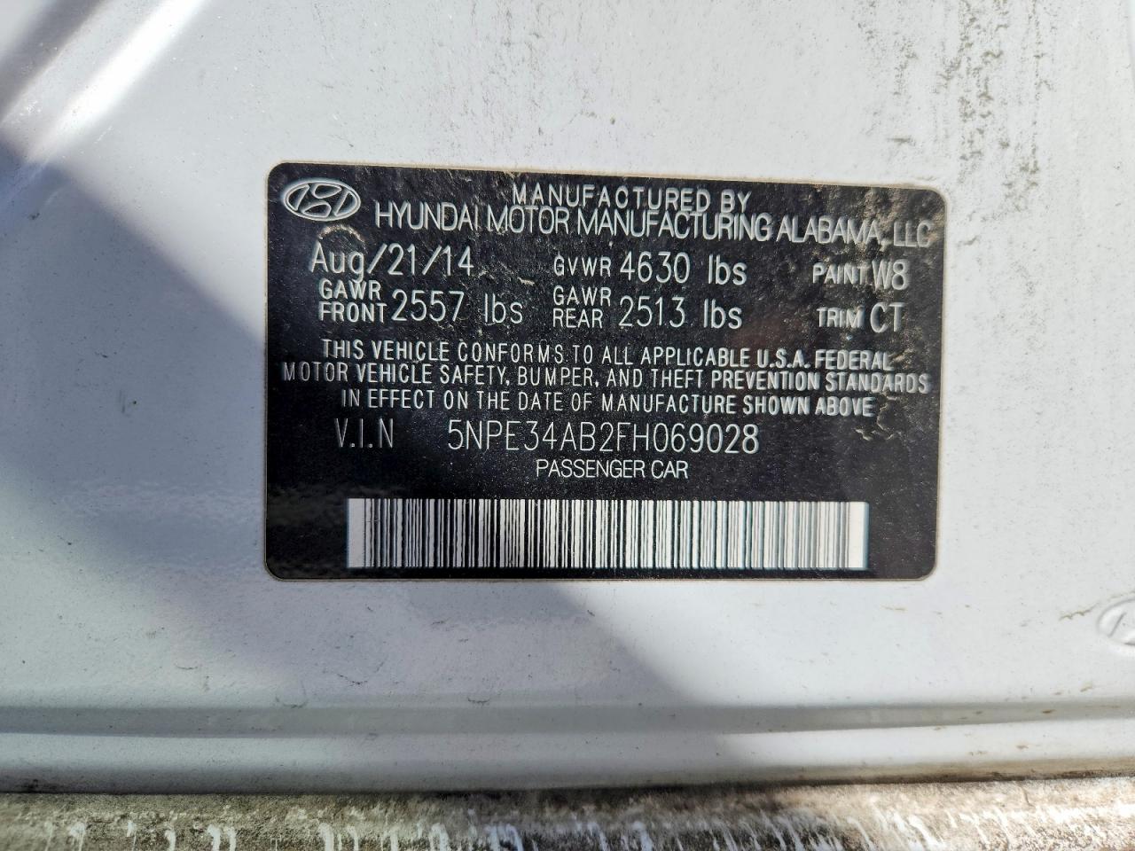 Hyundai SONATA Sport 2.0t