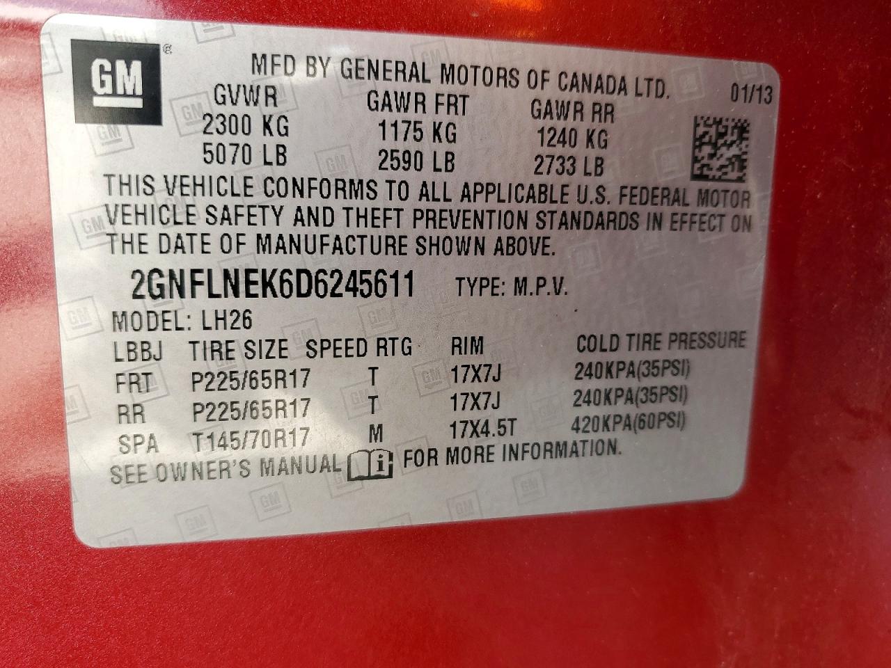 Chevrolet Equinox Lt