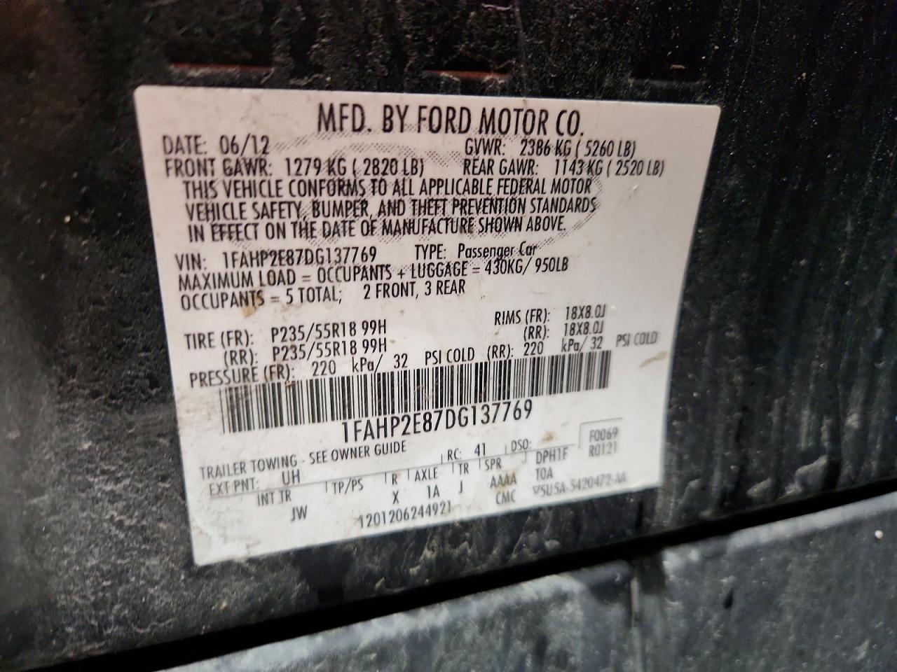 Ford Taurus Sel