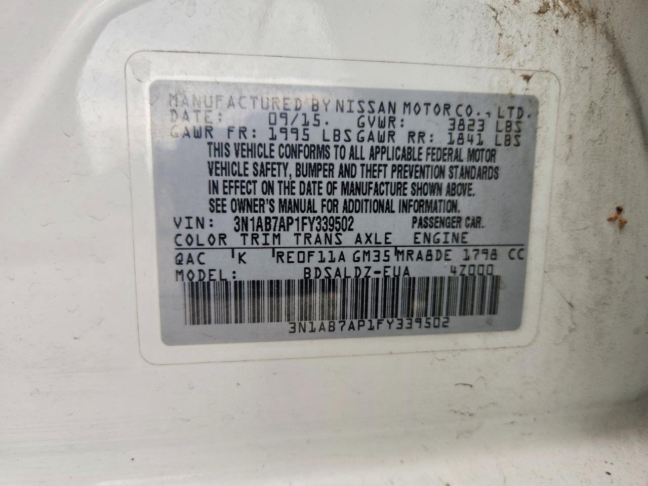 Nissan Sentra Sv