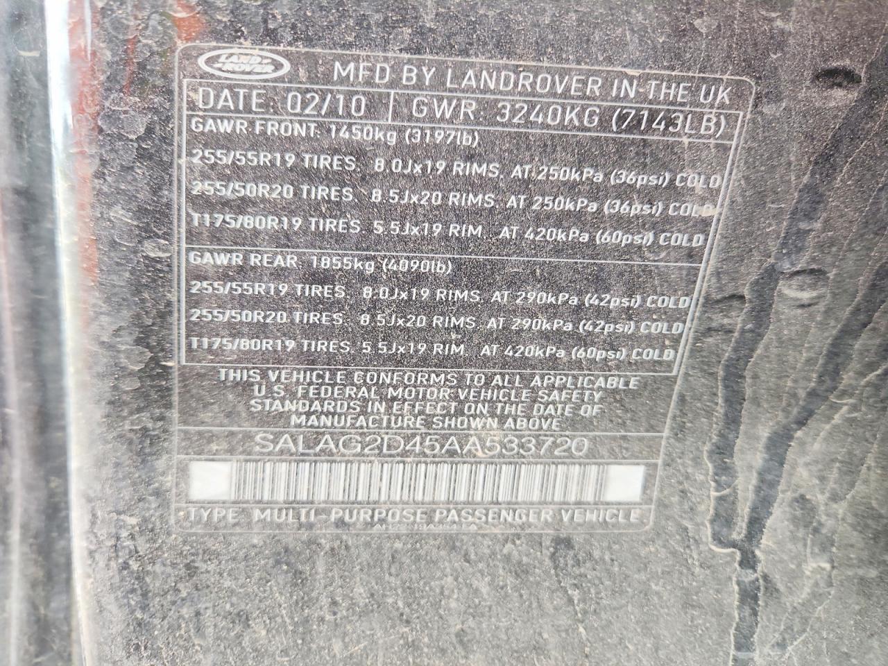 Land Rover LR4 Hse