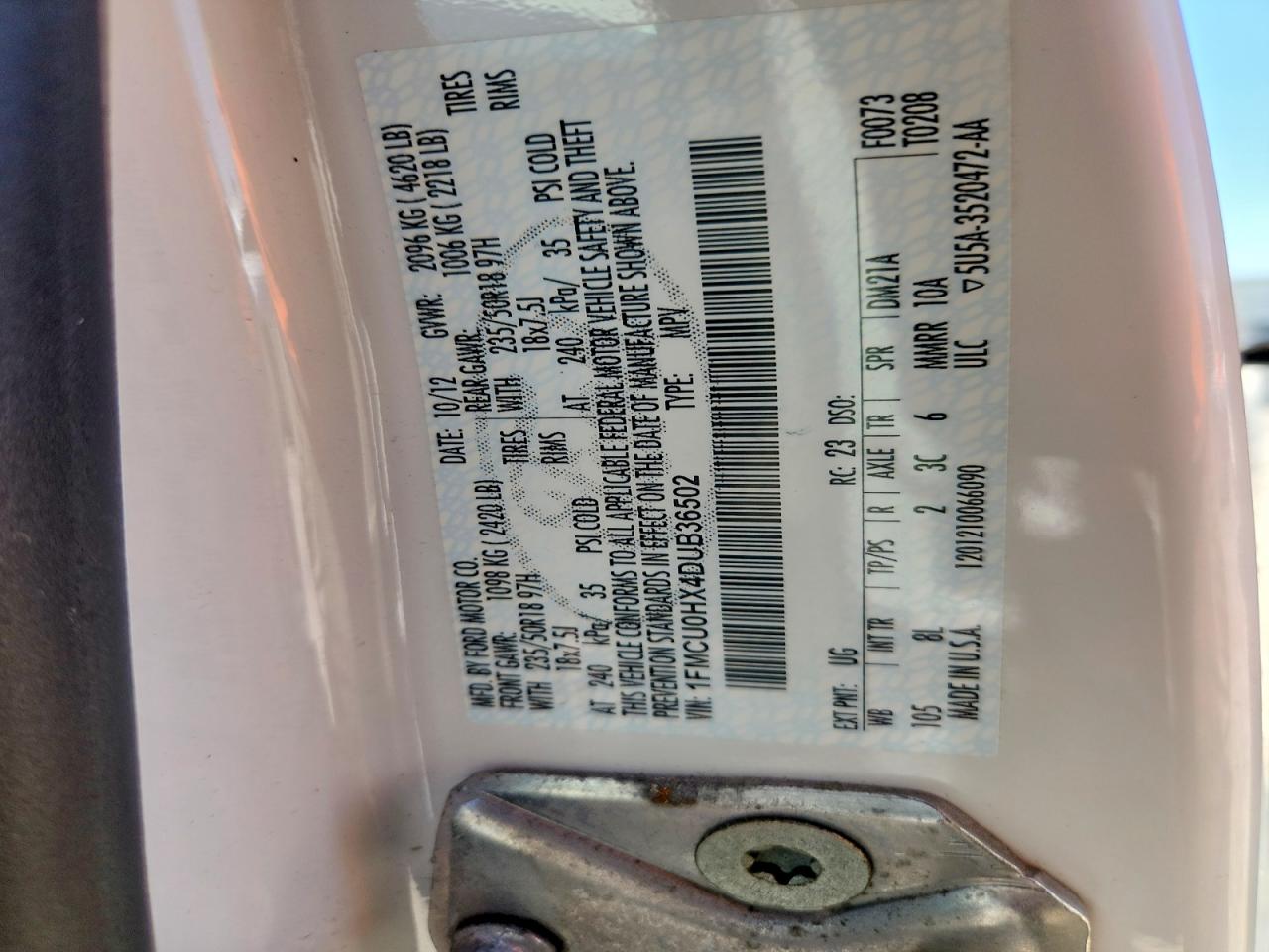 Ford Escape Sel