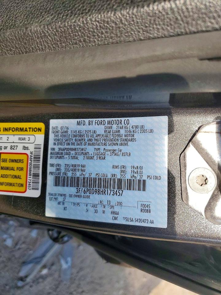 Ford Fusion Titanium