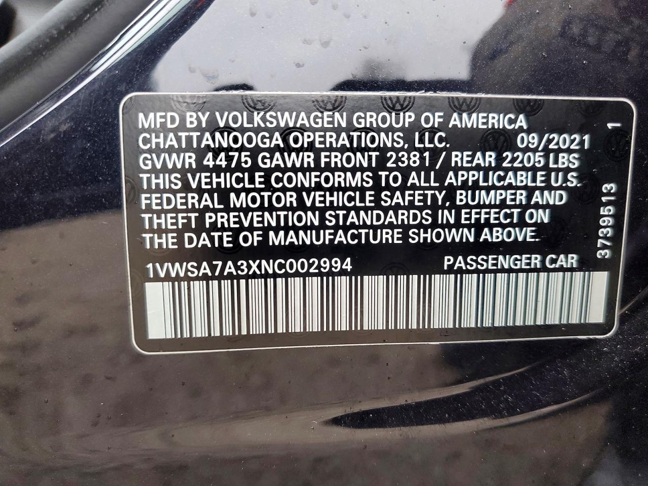 Volkswagen Passat Se