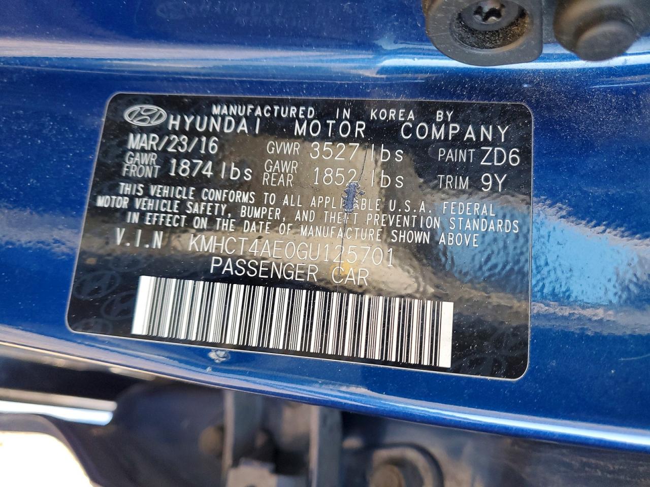 Hyundai ACCENT Se