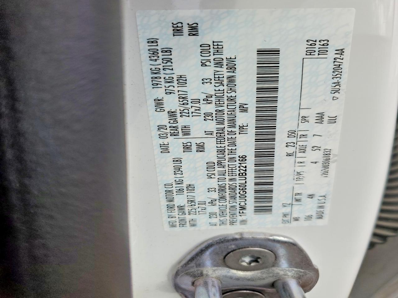 Ford Escape Se