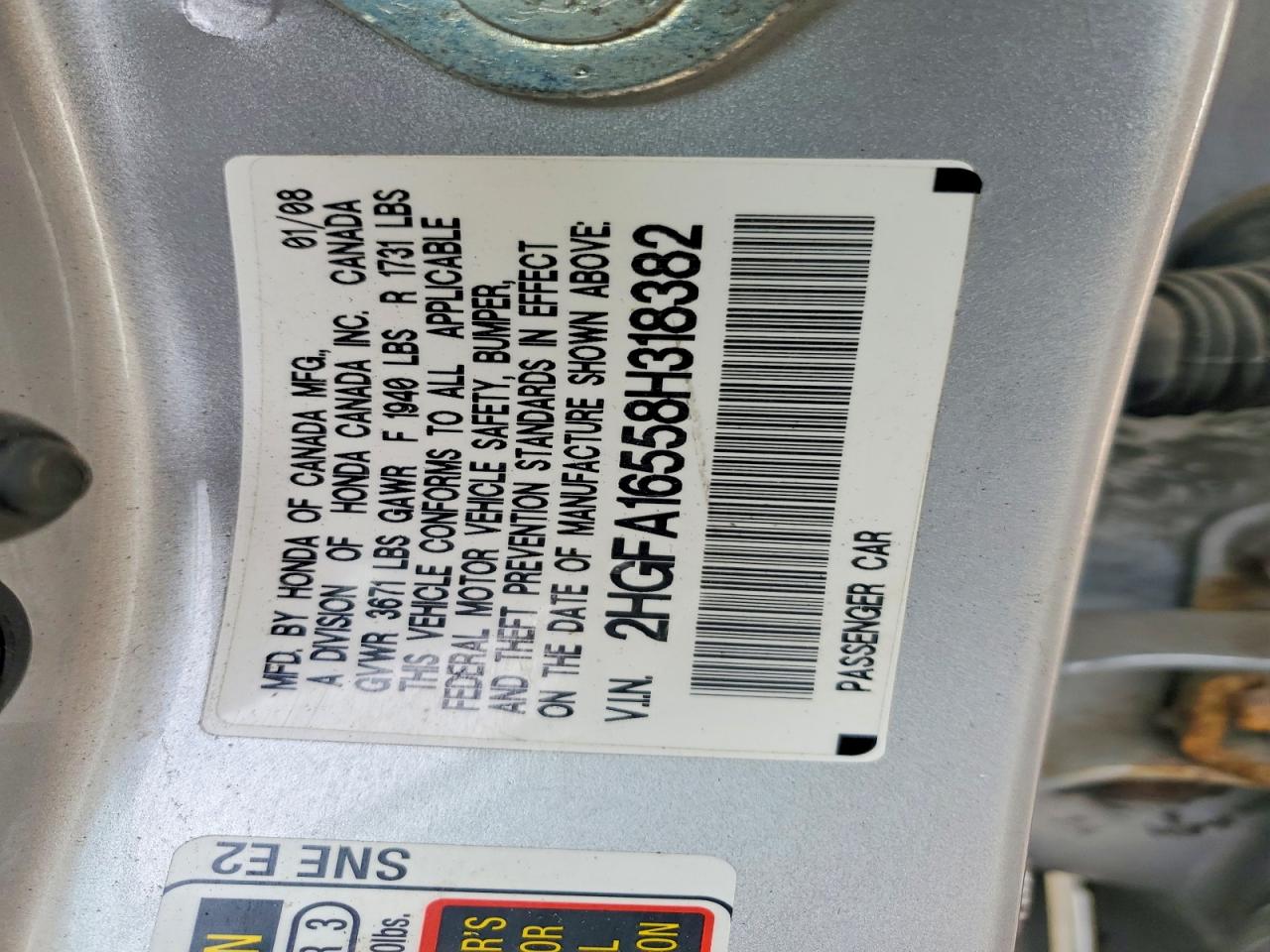 Honda Civic Lx