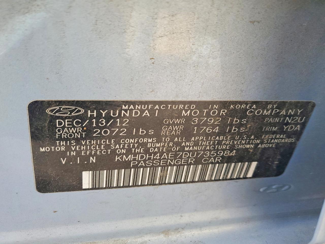 Hyundai ELANTRA Gls