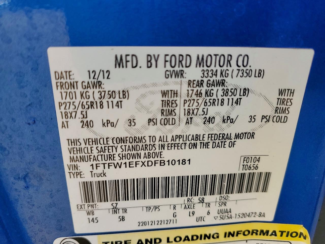 Ford F-150 Supercrew