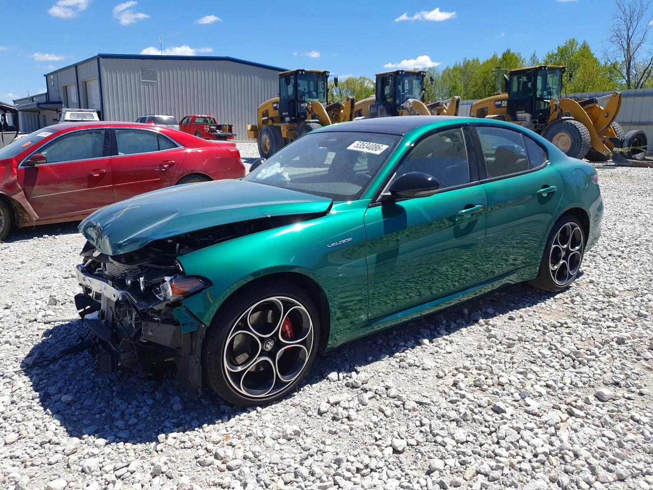 Salvage Alfa Romeo Giulia Bas Image