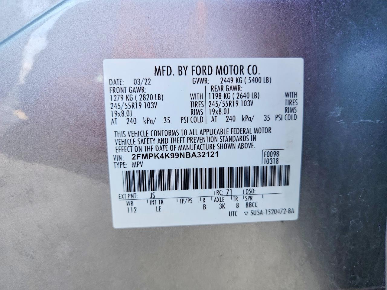 Ford Edge Titanium