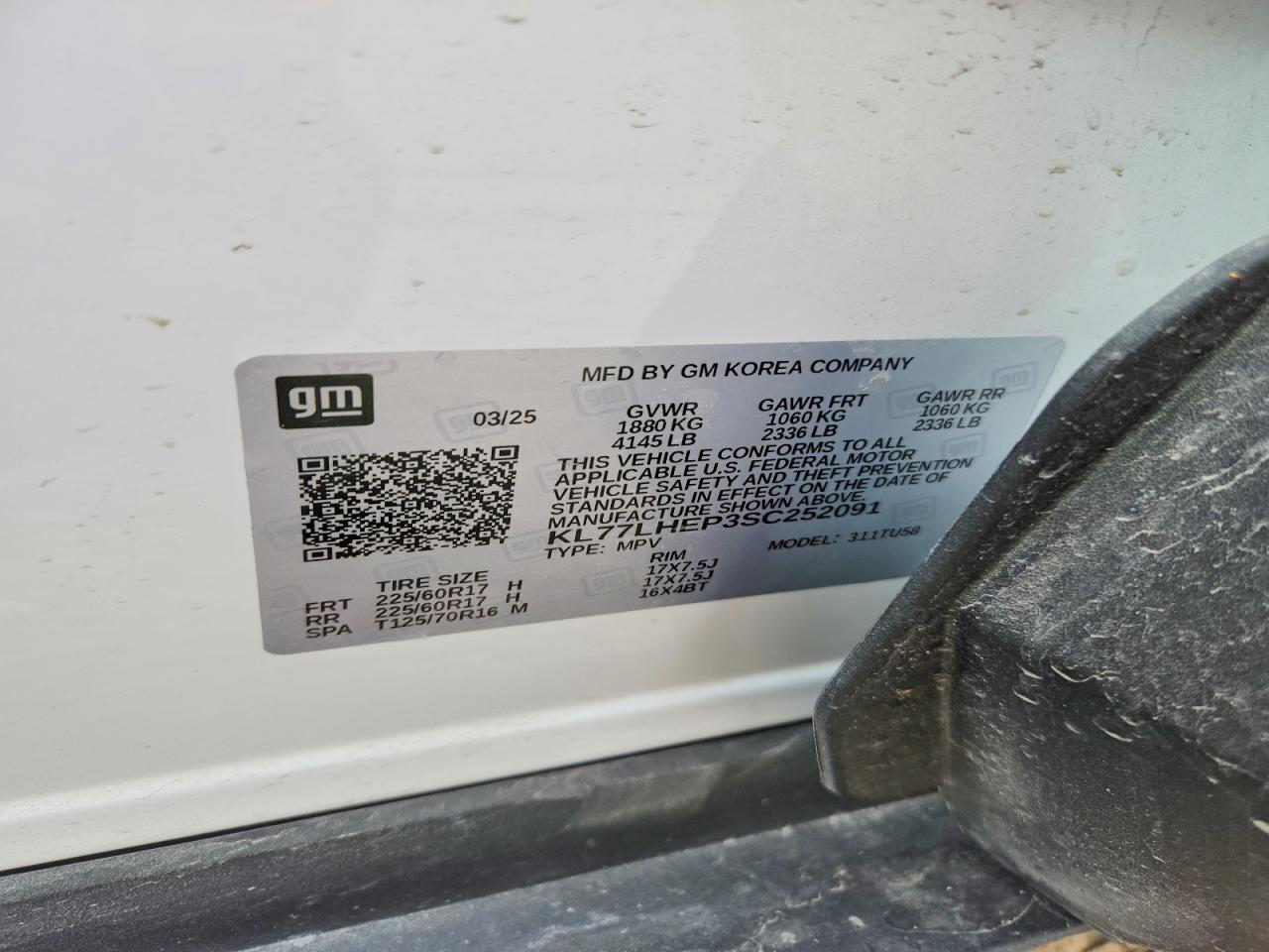 Chevrolet Trax 1lt