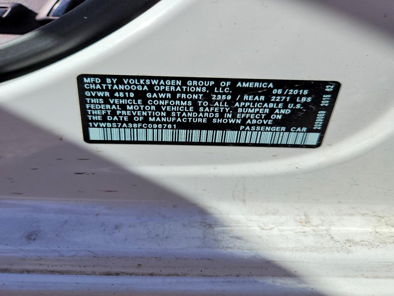 Volkswagen Passat Se