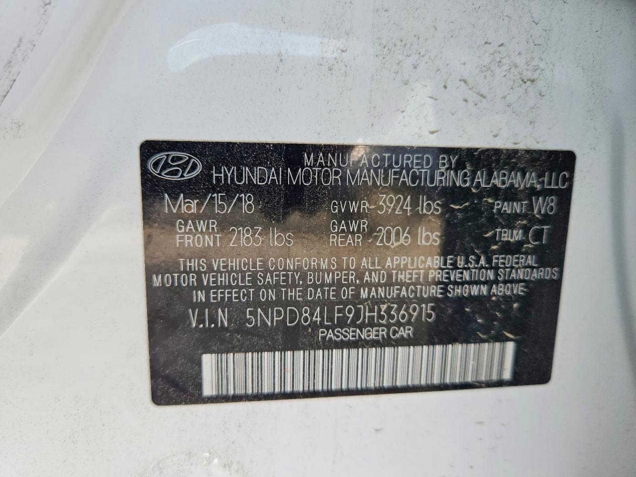 Hyundai ELANTRA Sel