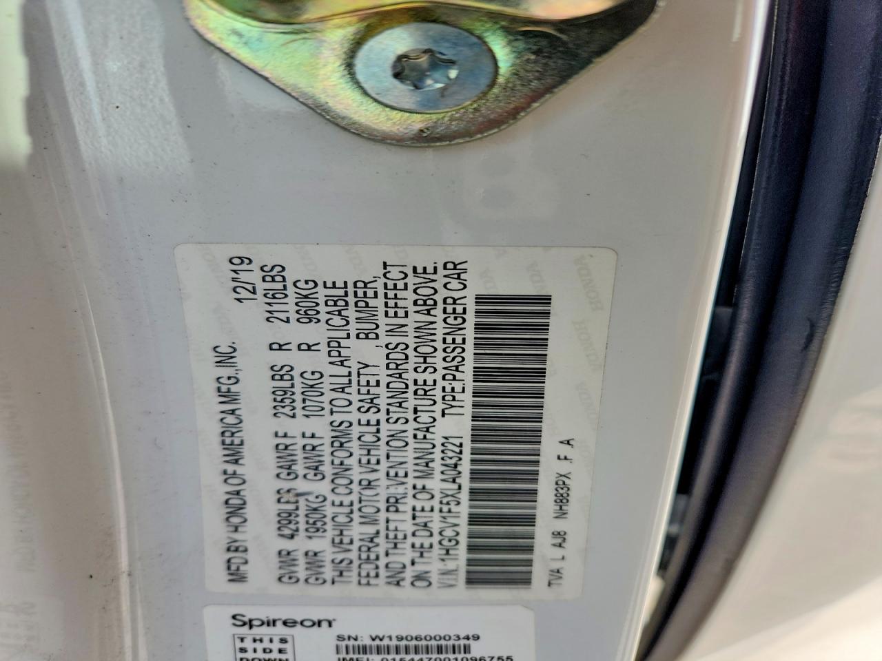 Honda Accord Exl