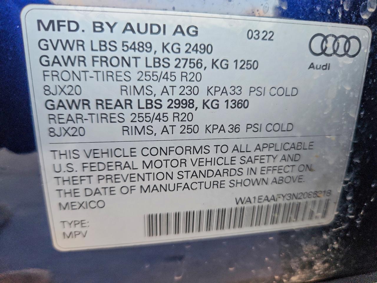 Audi Q5 Premium Plus 45