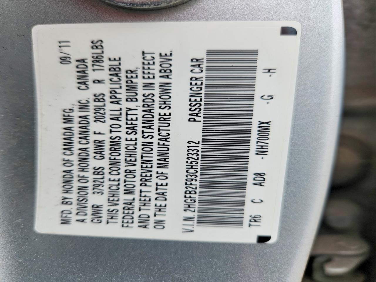 Honda Civic Exl