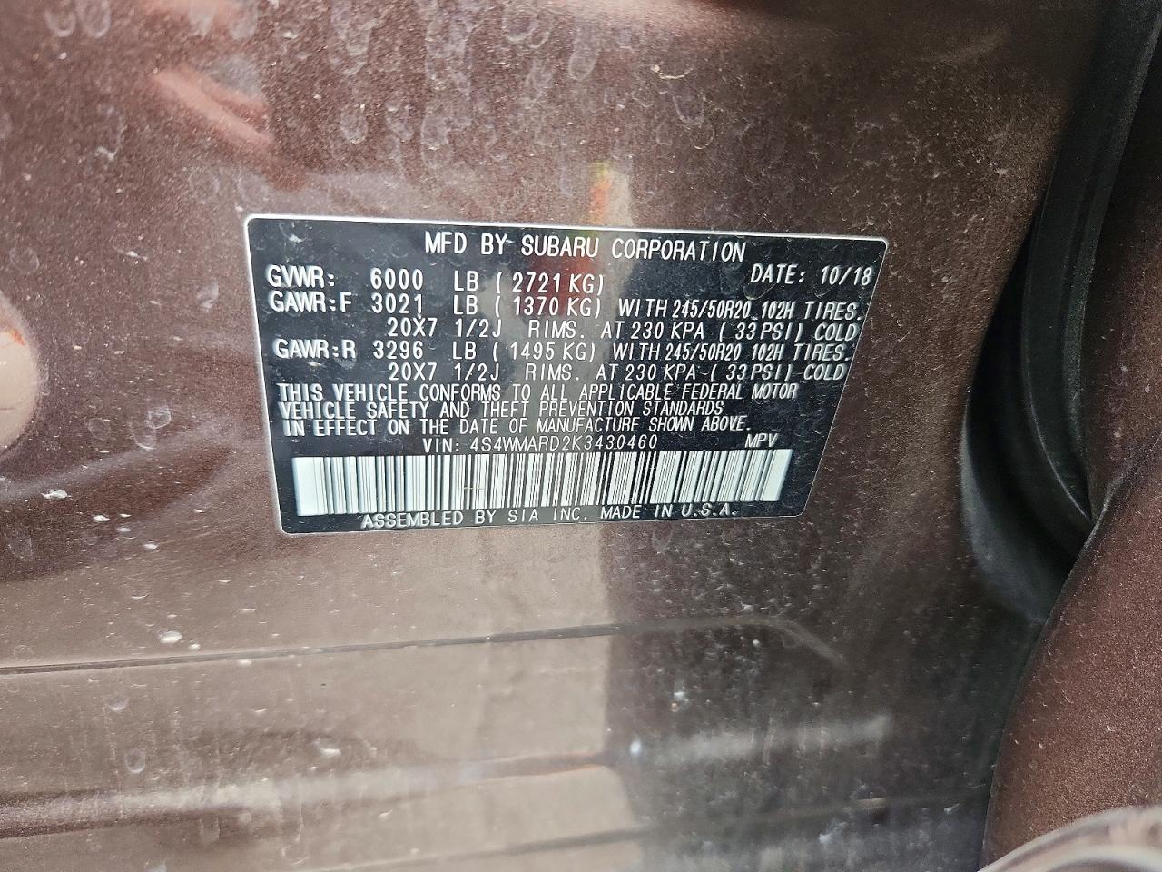 Subaru Ascent Touring