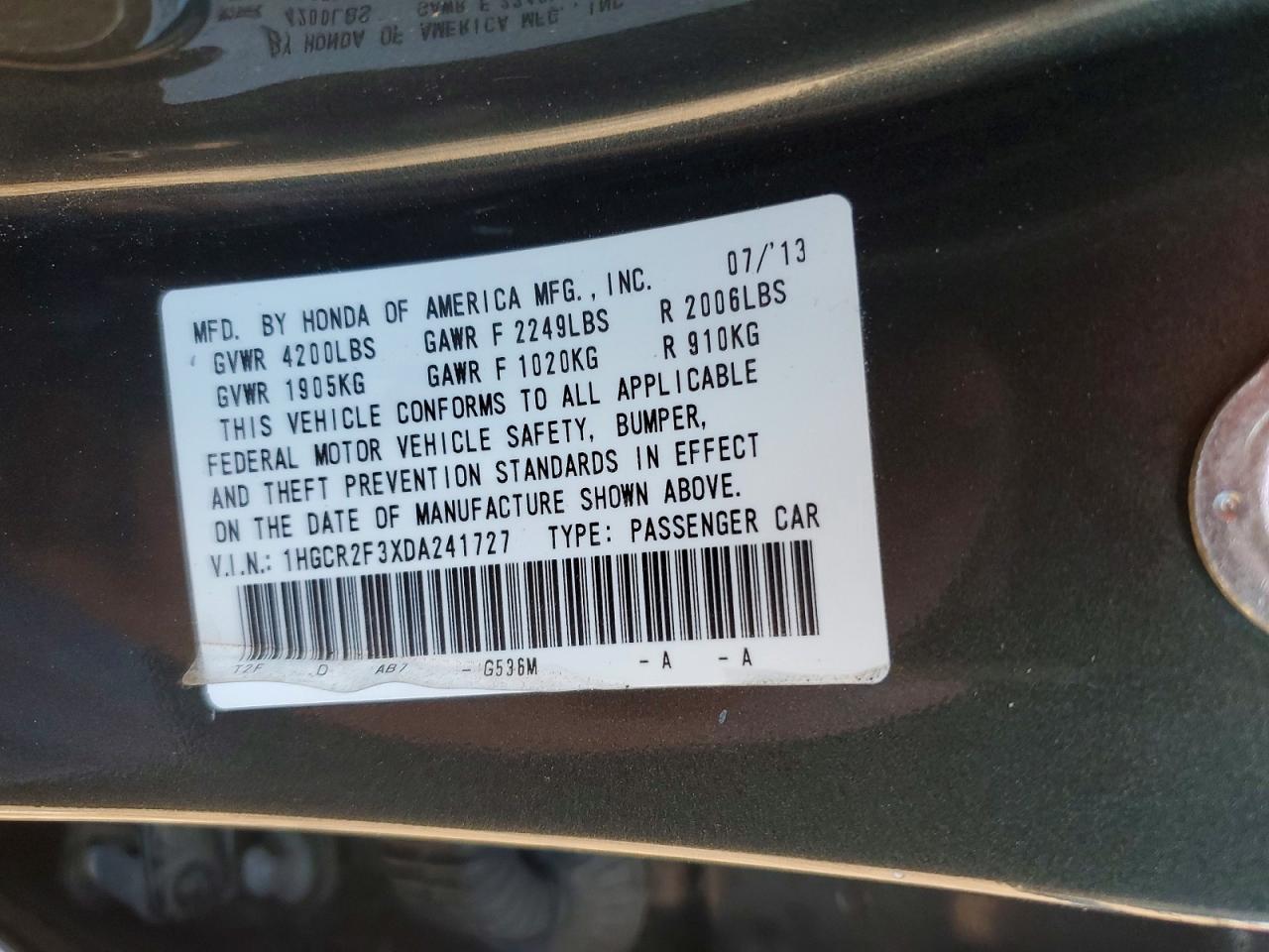 Honda Accord Lx