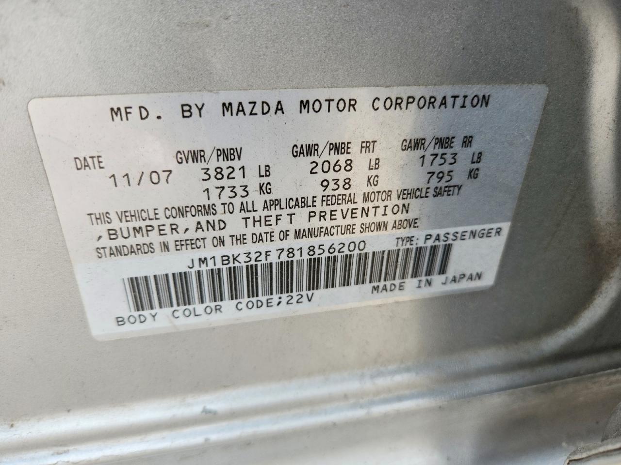 Mazda 3 I