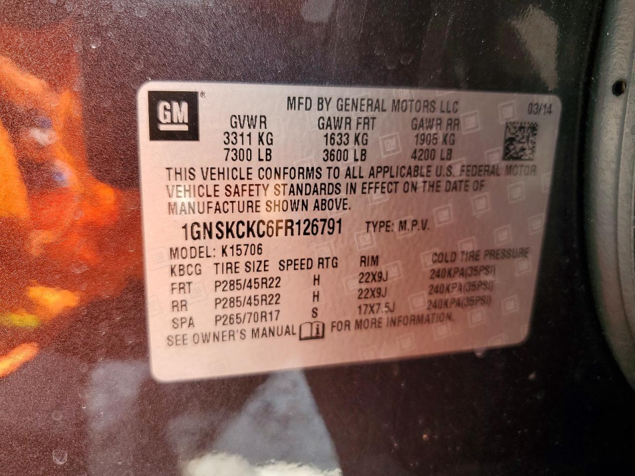 Chevrolet Tahoe K1500 Ltz