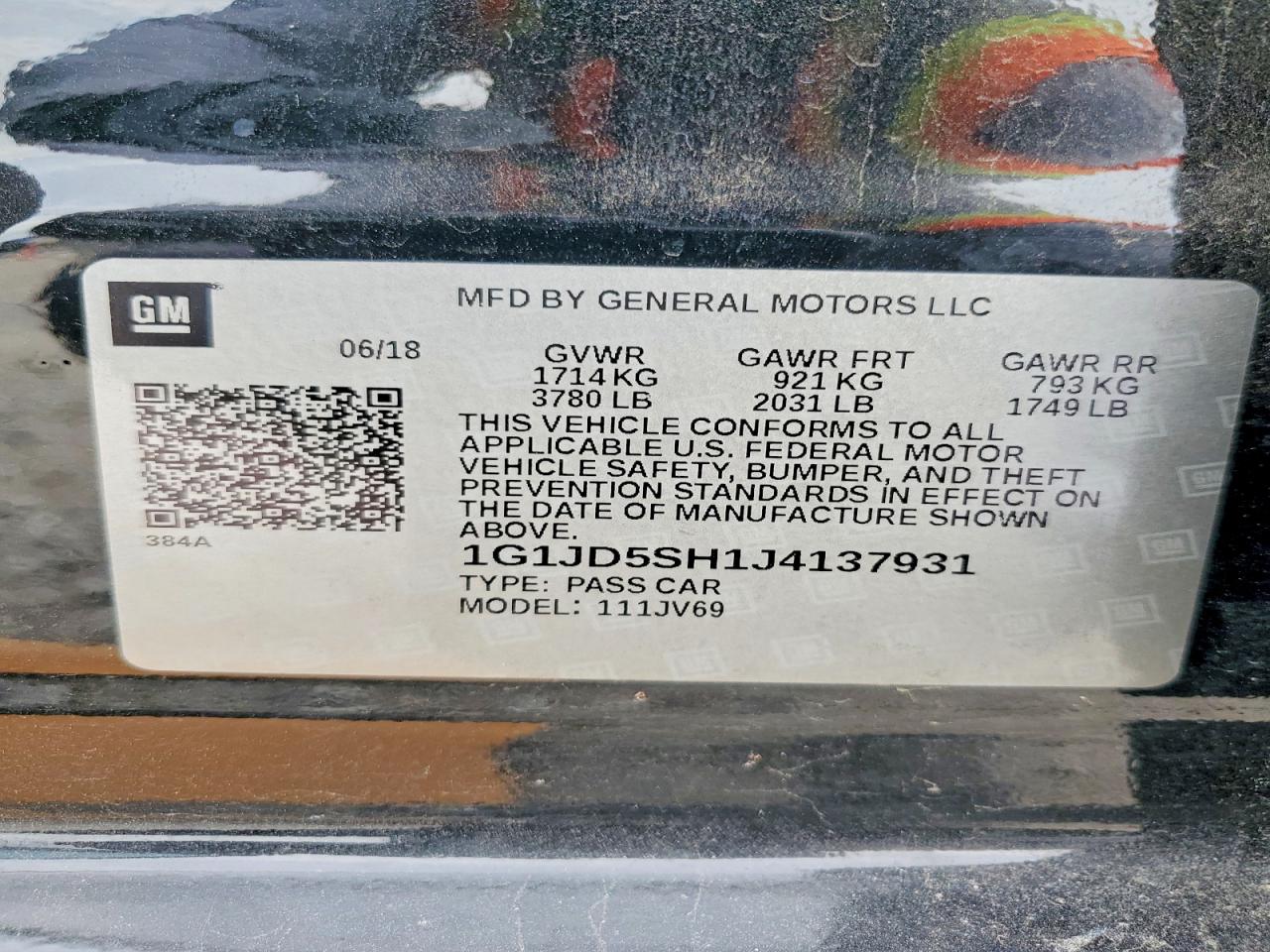 Chevrolet Sonic Lt