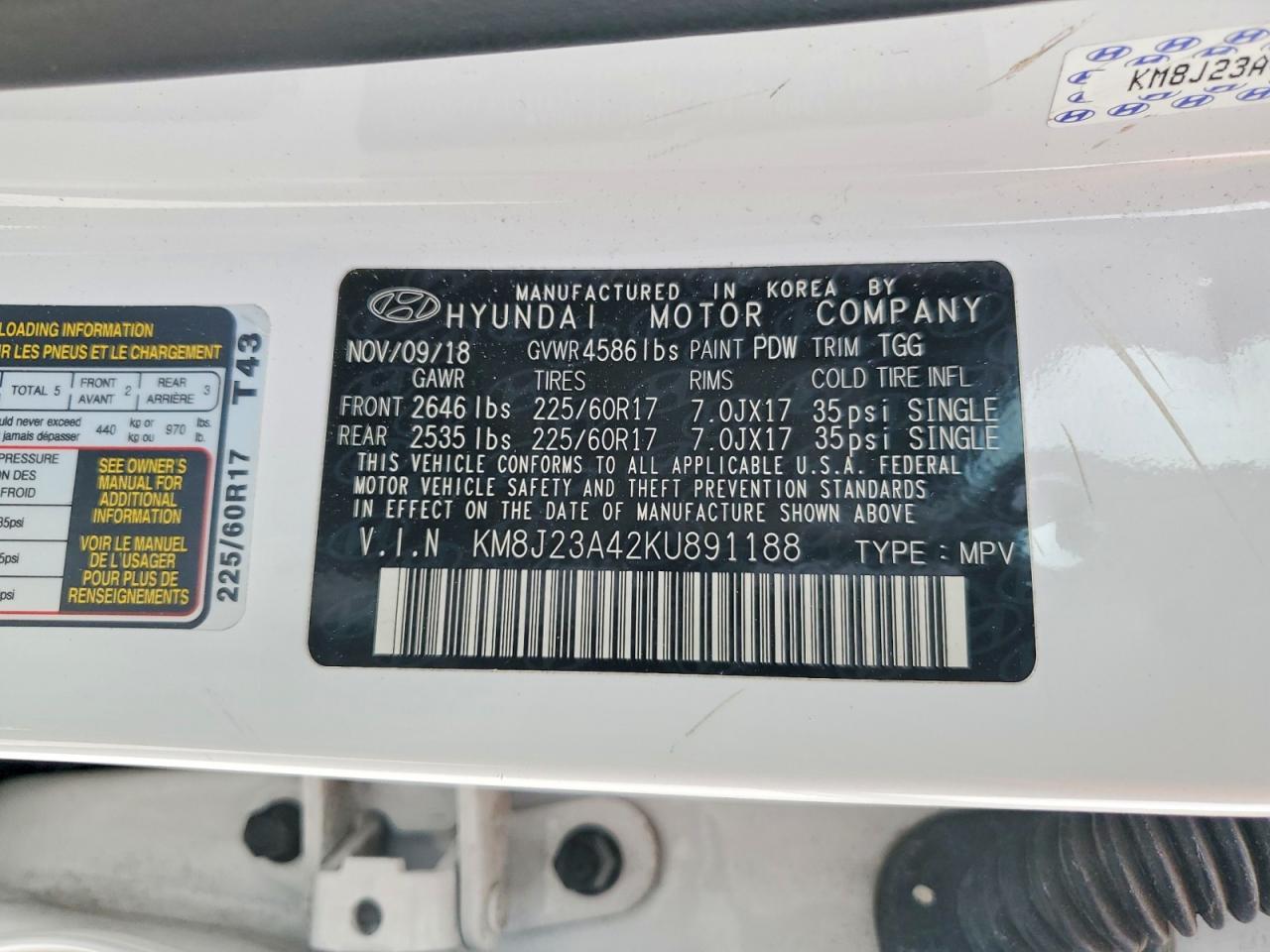 Hyundai TUCSON Se