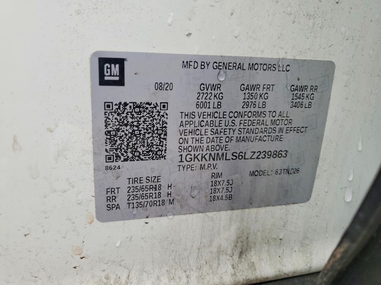 GMC Acadia Slt