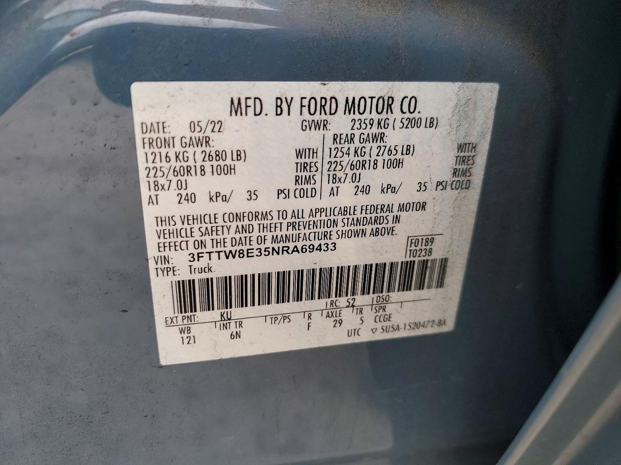 Ford Maverick Xl