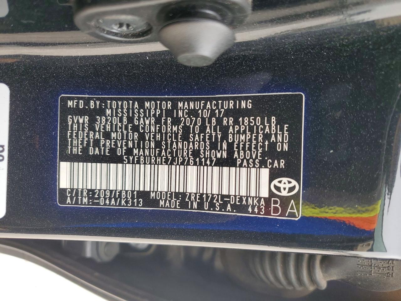 Toyota Corolla Le