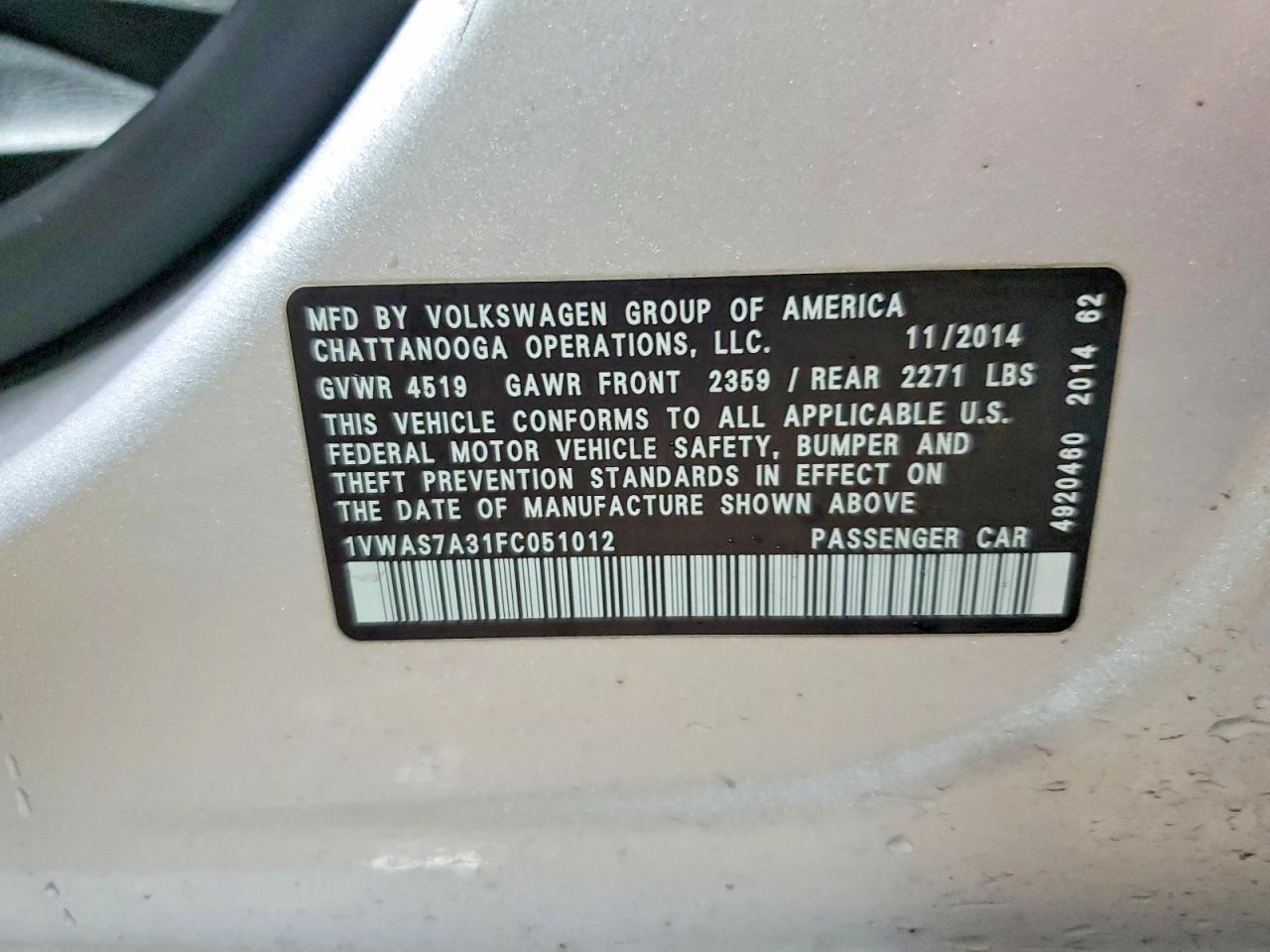 Volkswagen Passat S