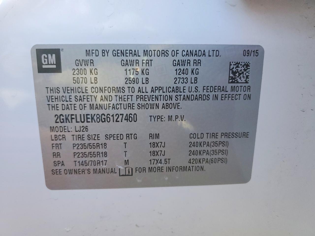 GMC Terrain Slt