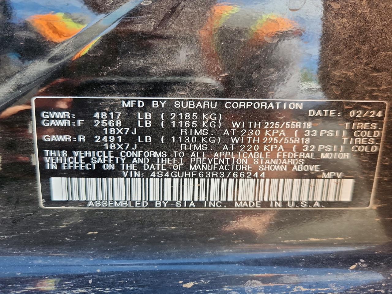 Subaru Crosstrek Sport