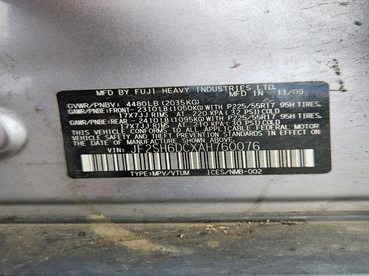 Subaru Forester 2.5x Limited