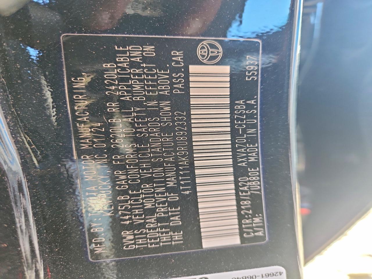 Toyota Camry Se