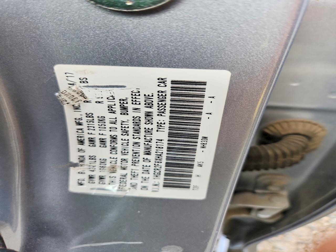 Honda Accord Exl