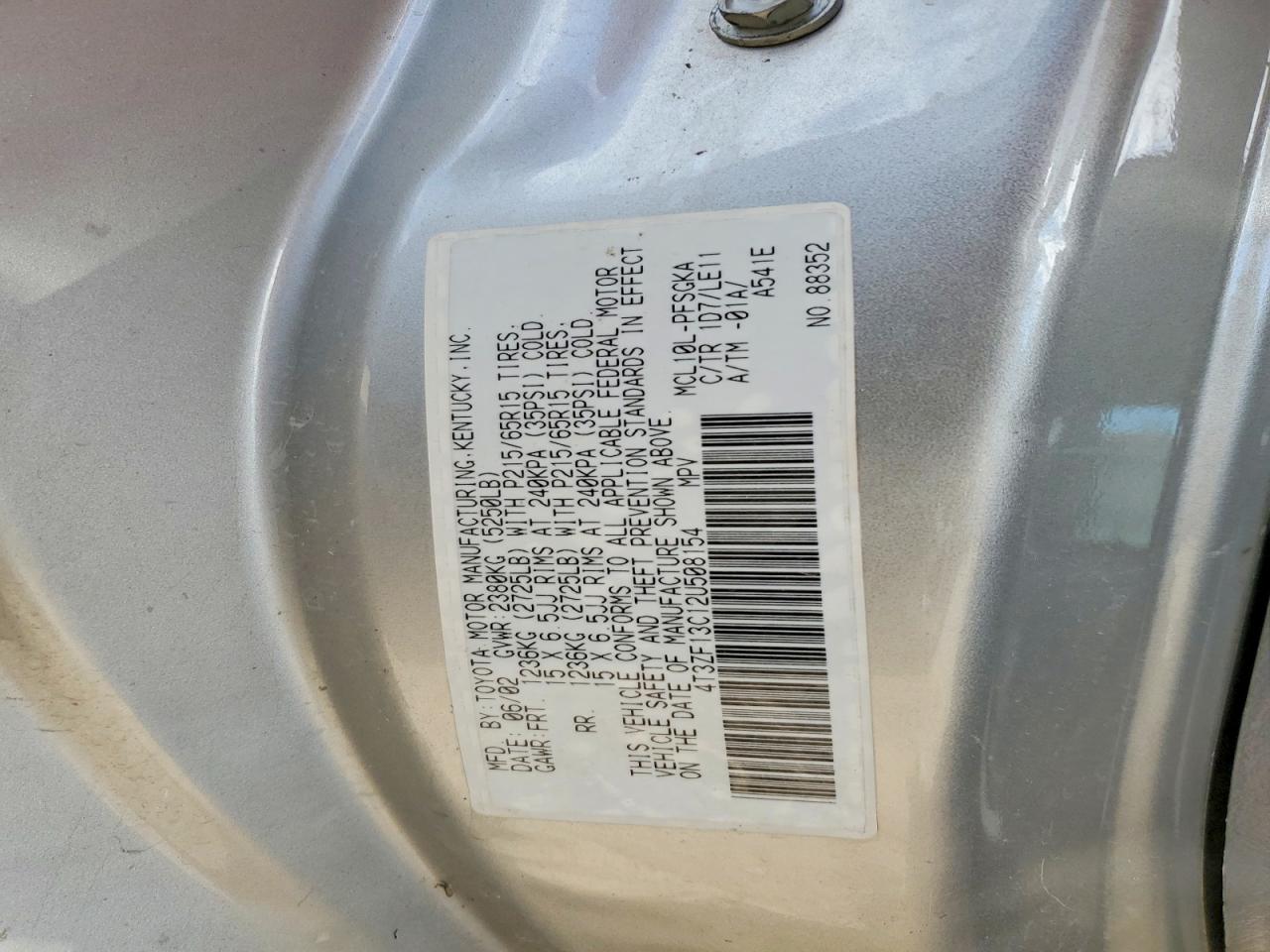 Toyota Sienna Xle