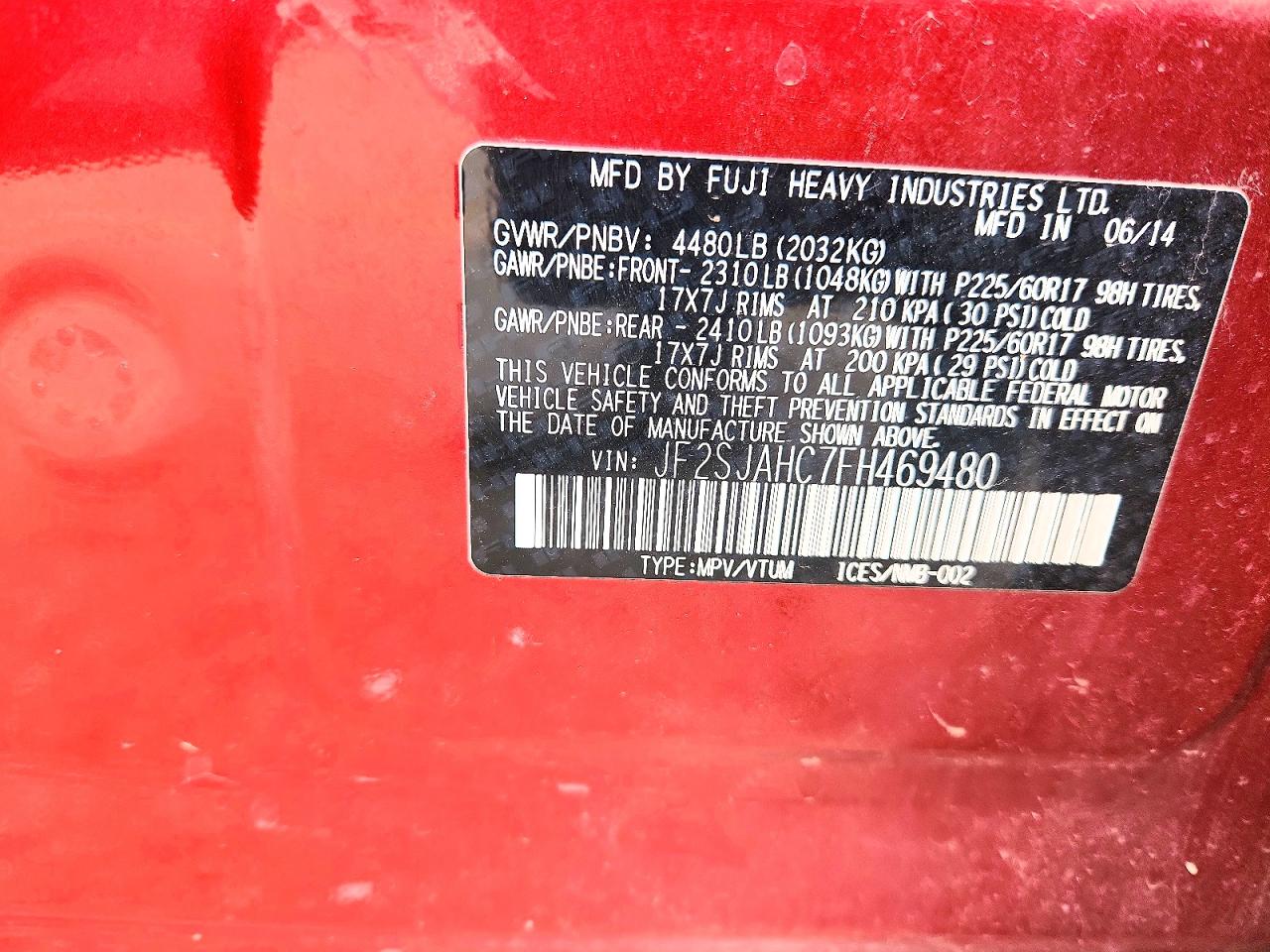 Subaru Forester 2.5i Limited