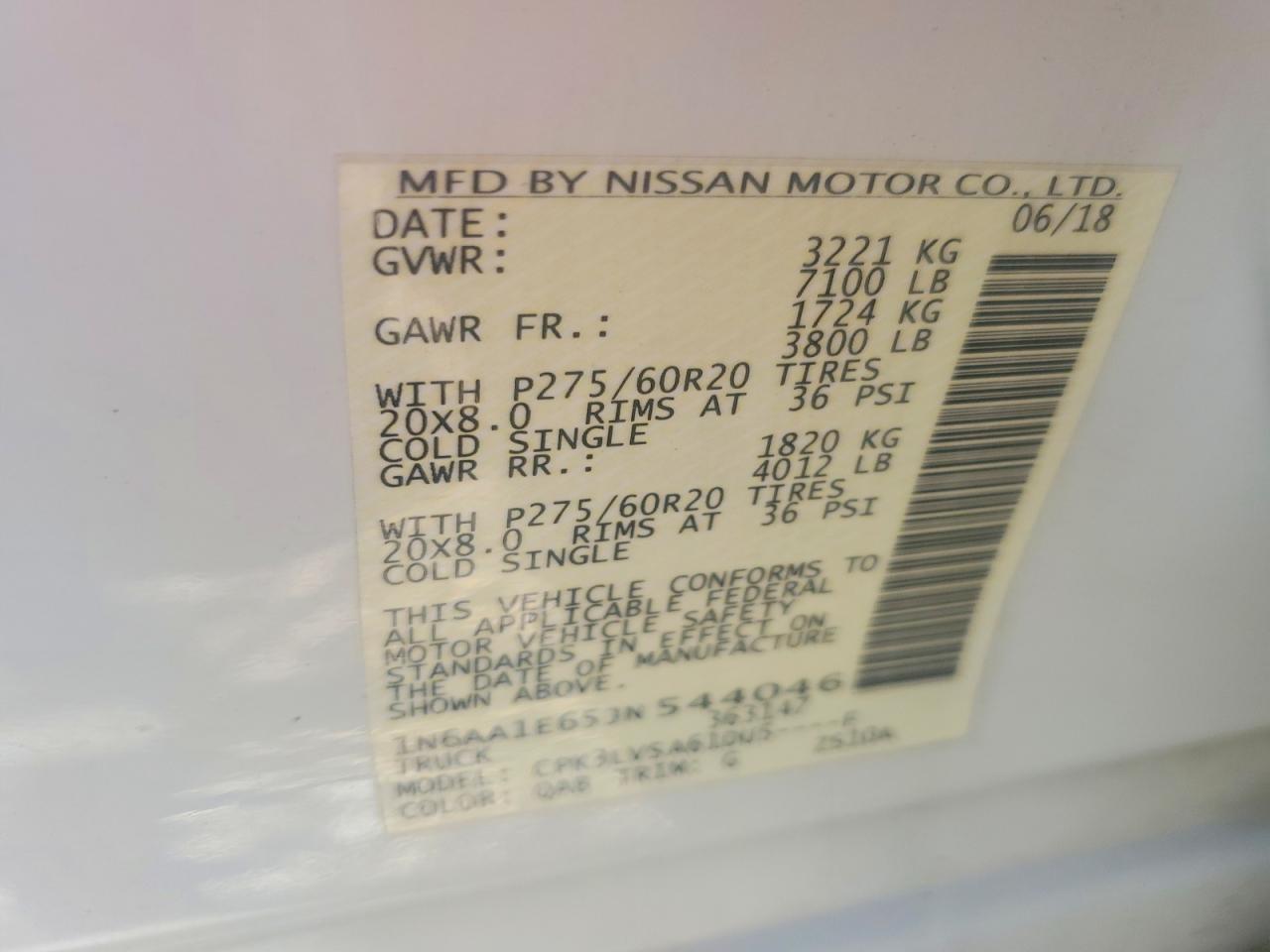 Nissan Titan Sl