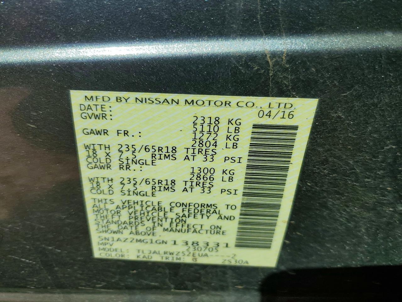 Nissan Murano Sl