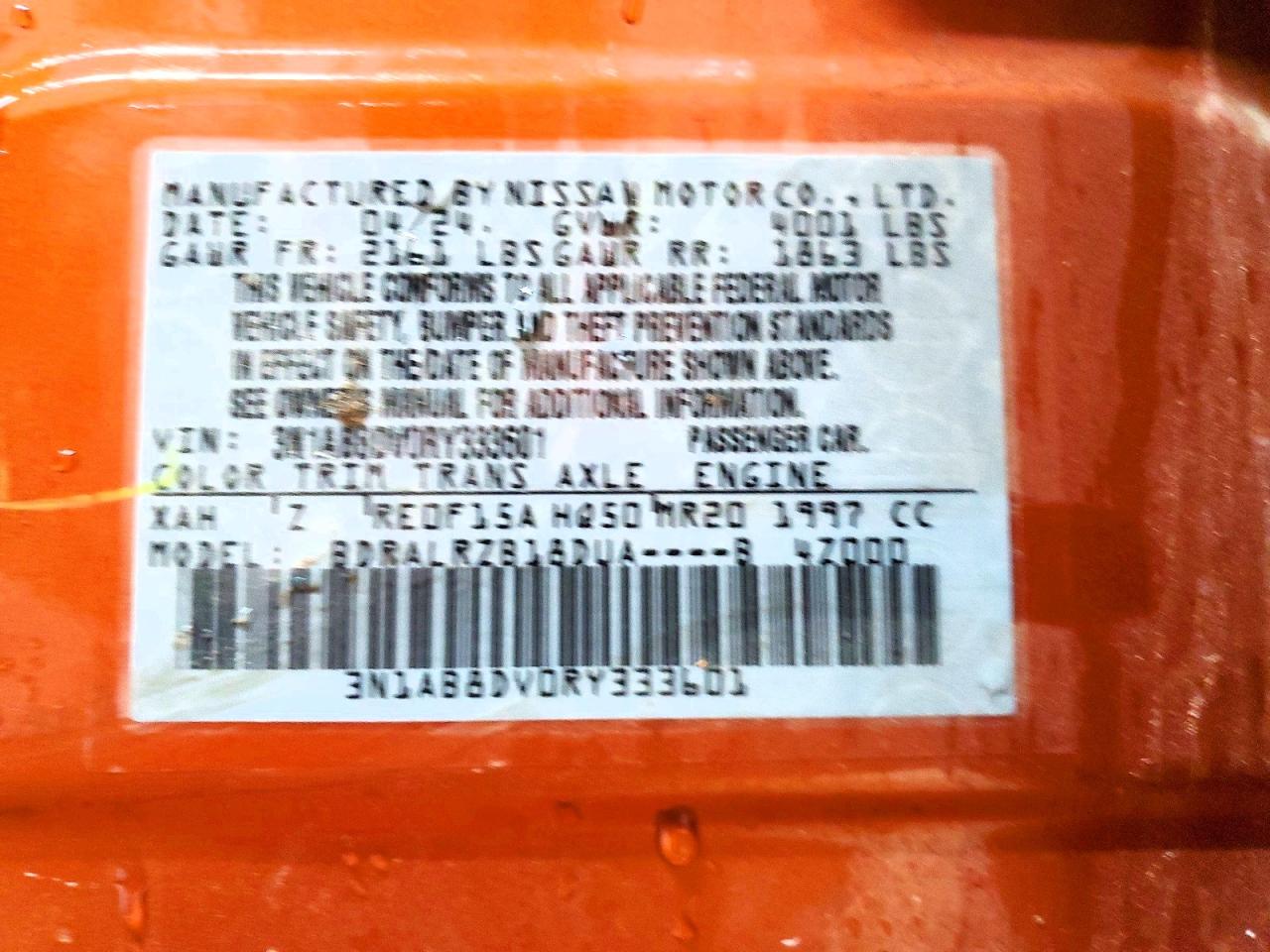 Nissan Sentra Sr