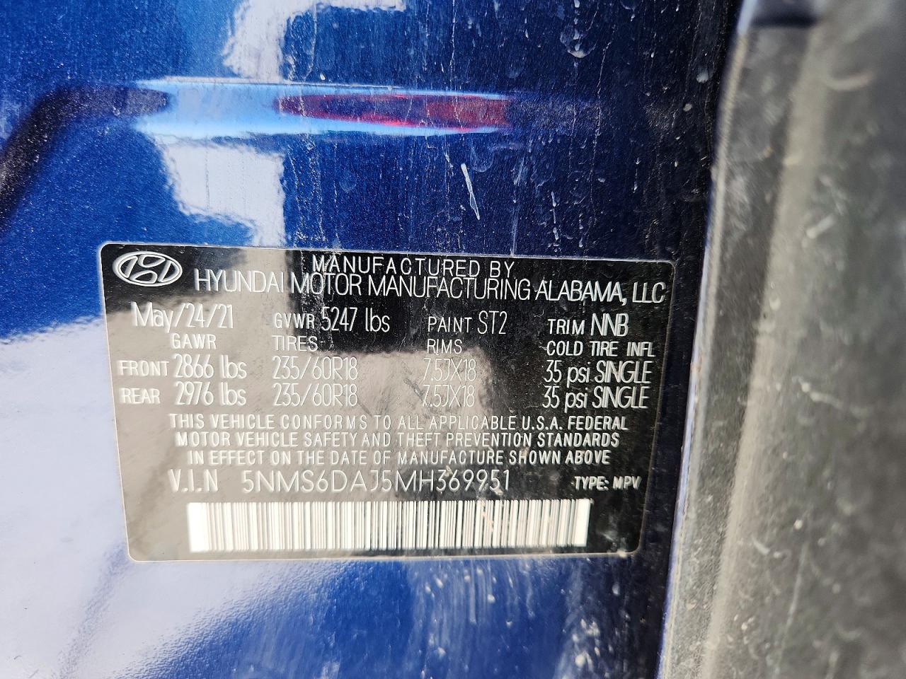 Hyundai SANTA FE Sel