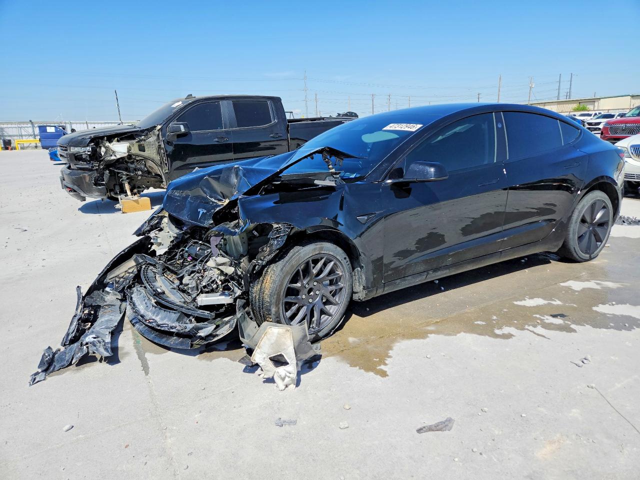 Salvage Tesla Model 3 Image