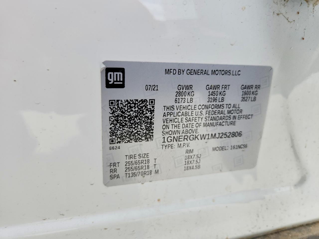 Chevrolet Traverse Lt