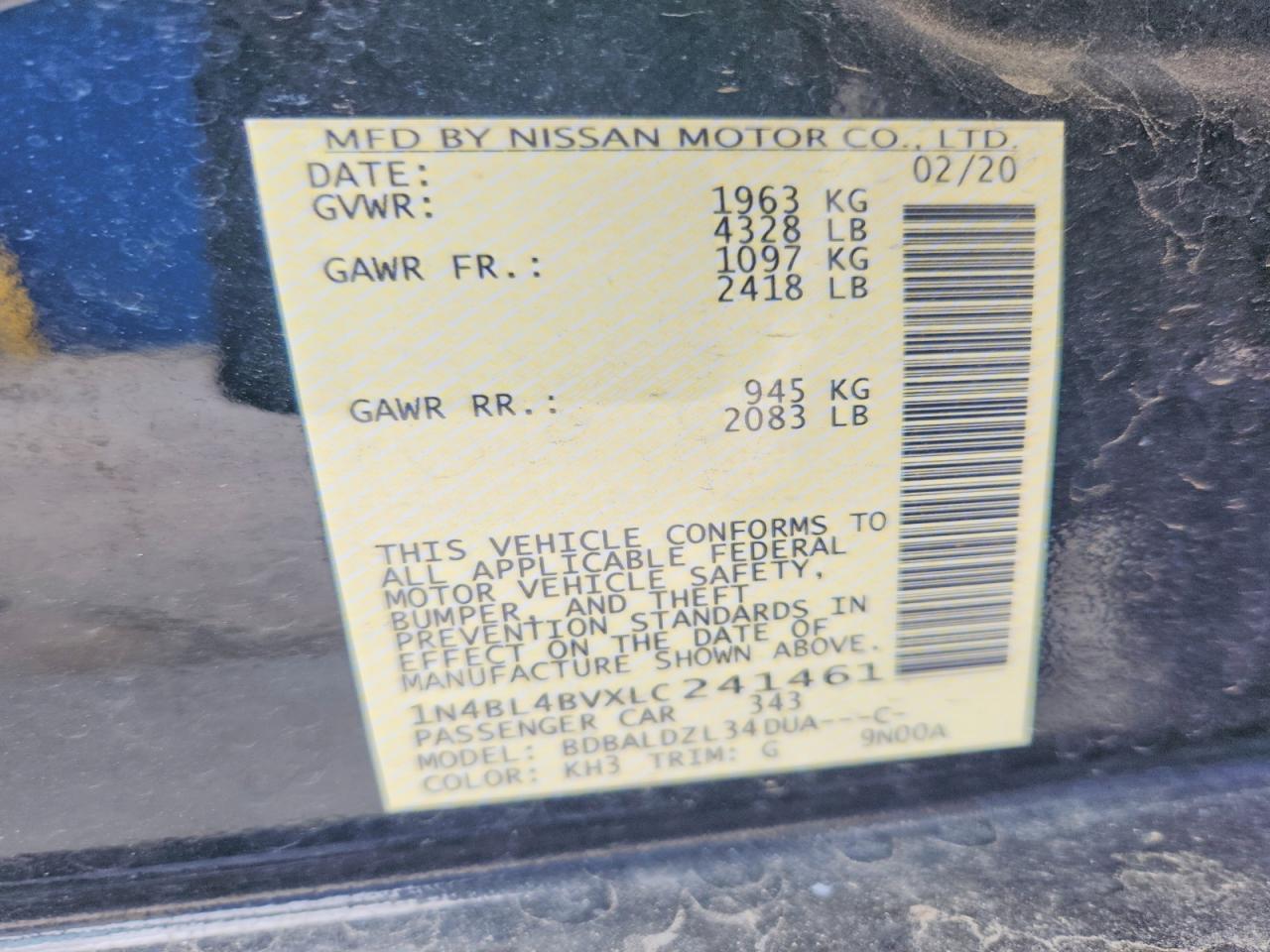 Nissan Altima S