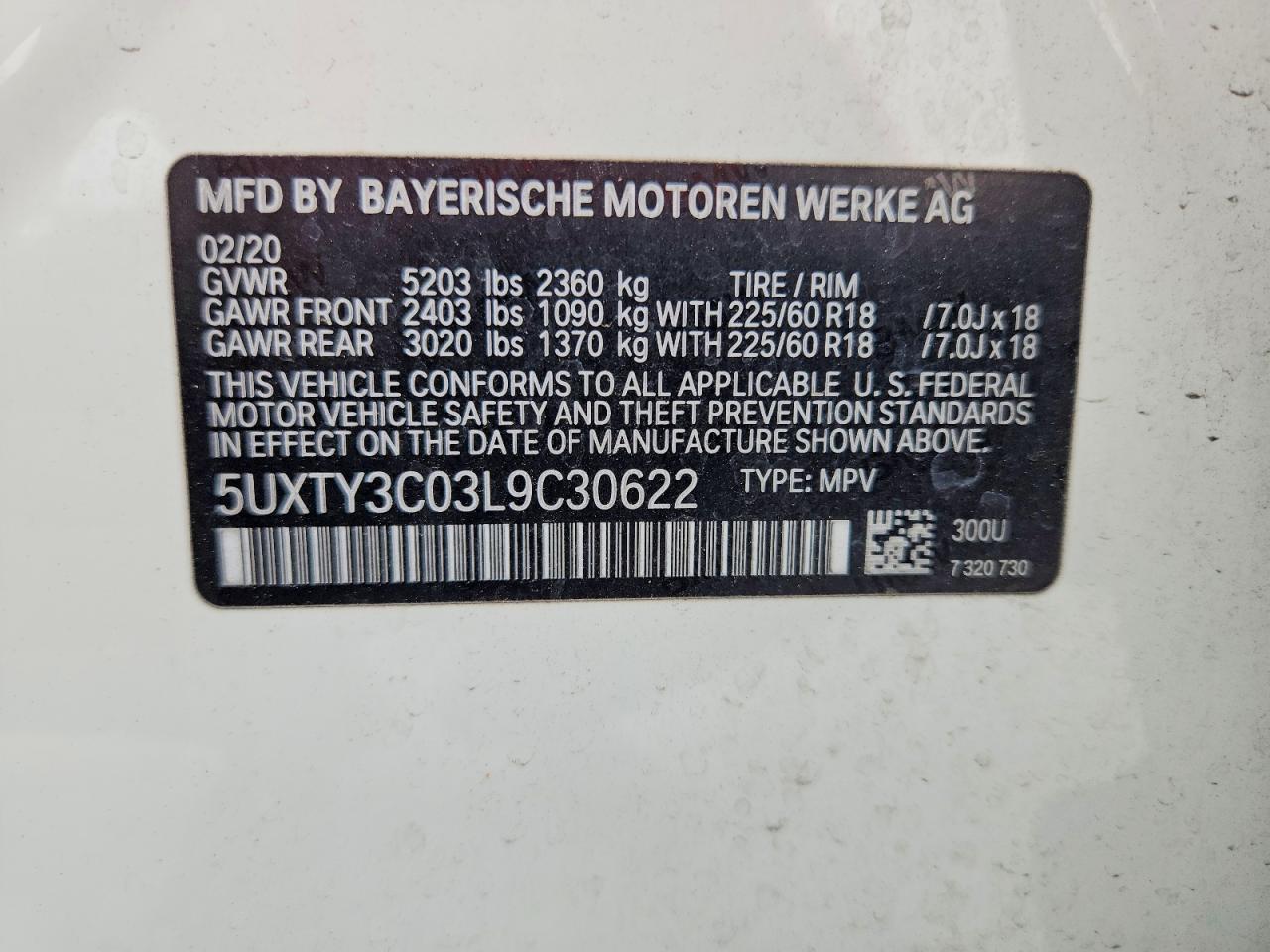 BMW X Series Sdrive30i