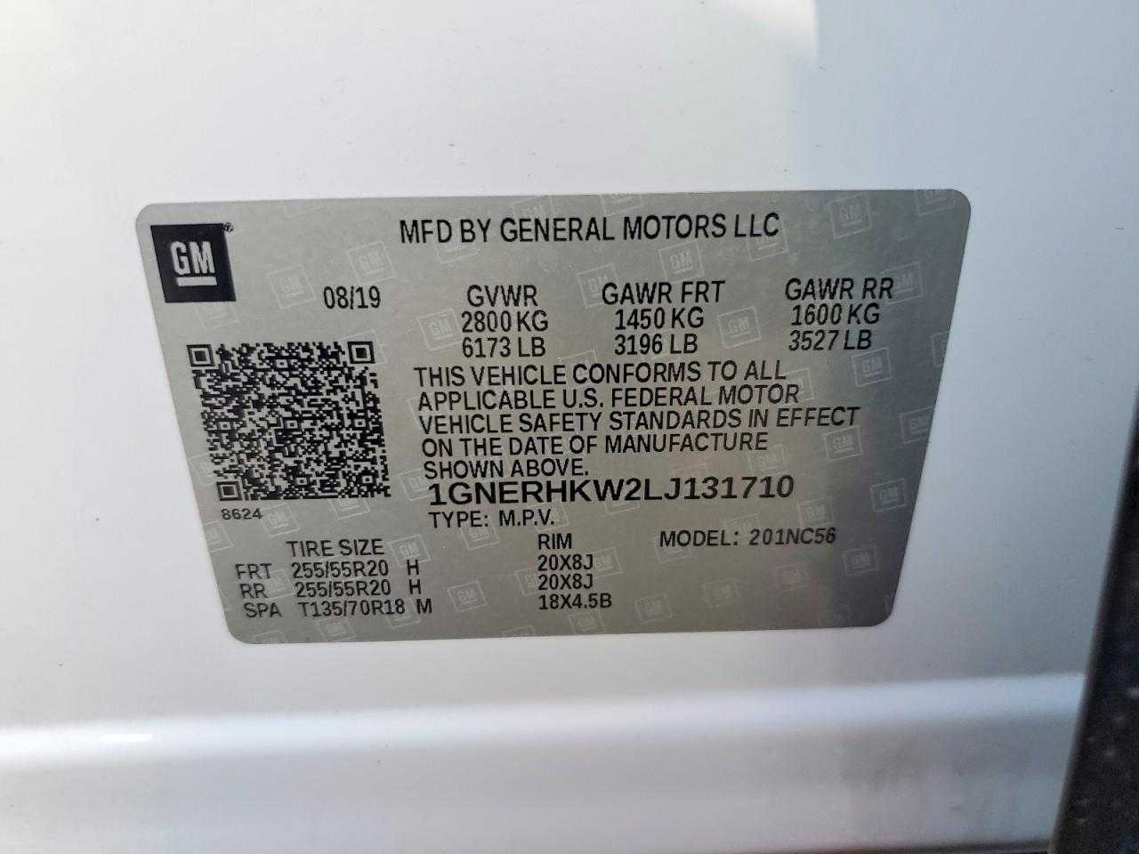 Chevrolet Traverse Lt